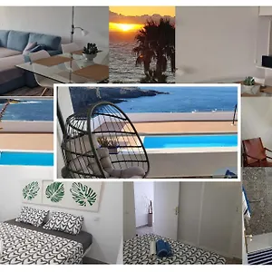 Apartment En Primera Linea De Mar Y Piscina - Azur - El Ancla - - Costa Adeje, Callao Salvaje